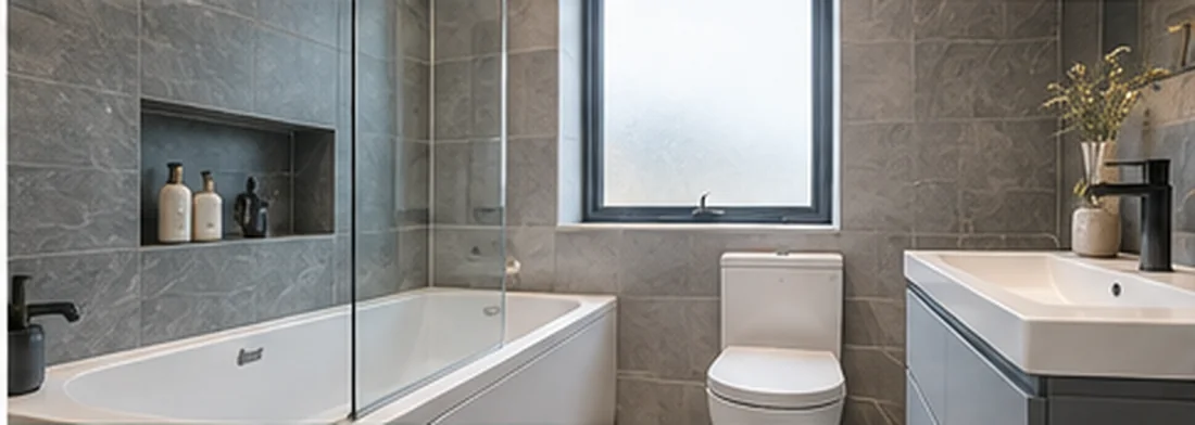 High quality modern bathroom renovation in Pudsey